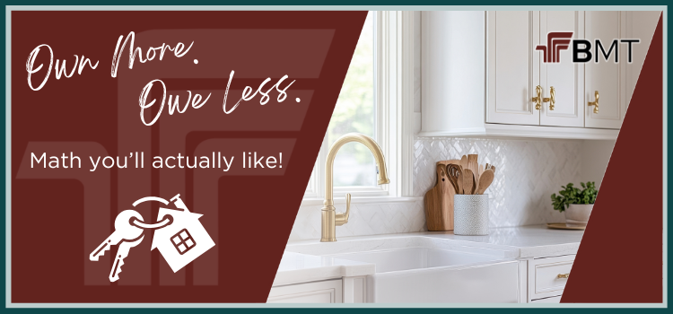 NeighborWorks Own More. Owe Less. Math you'll actually like. image