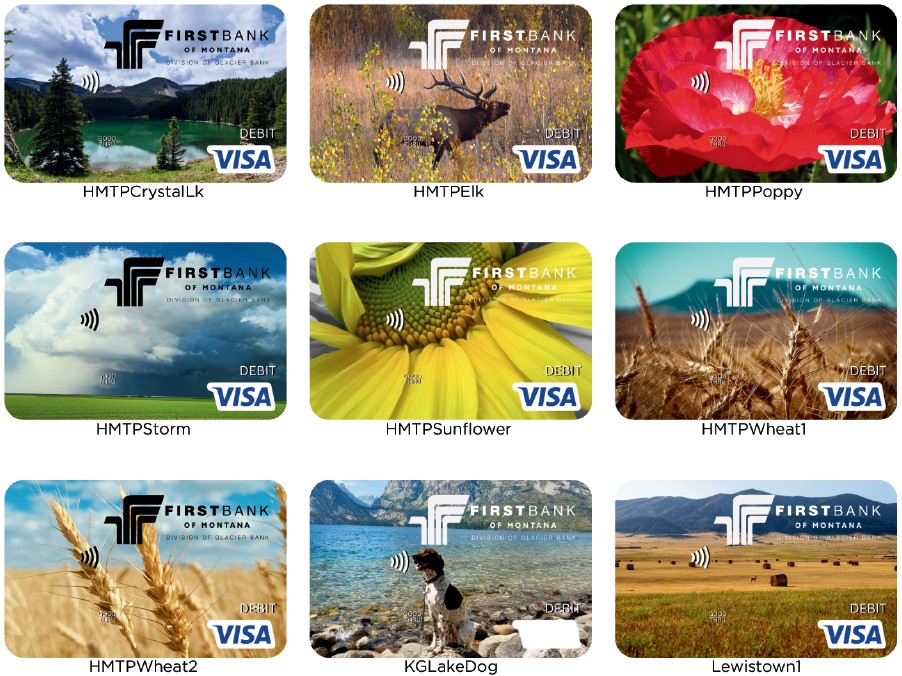 personal debit card images