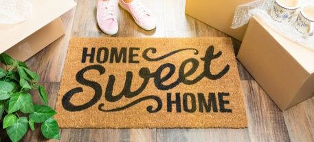 home sweet home door mat