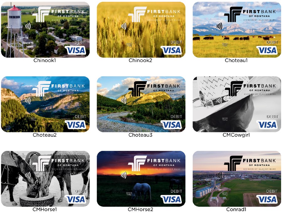 personal debit card images