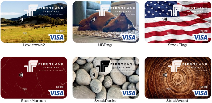 personal debit card images